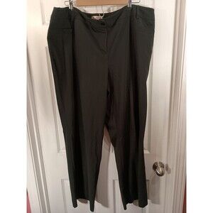 Mary McFadden Trouser Pants Plus size 22W Black Thin